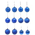 thumbnail image 6 of 12Pcs 2.36" Christmas Balls Ornaments for Xmas Christmas Tree, Plastic Christmas Balls Ornaments, Mini Shatterproof Christmas Tree Hanging Ball Kit for Christmas Tree, Wedding, Party, 6 of 9