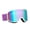 White purple, variant on Ski Goggles Windproof Snow Goggles Anti-fog Snowboard Glasses for Outdoor