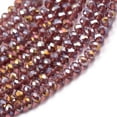thumbnail image 1 of Cristal De Cristal Rondelle Espaciador De Piedras Sueltas Púrpura AB filamenti 16.5 '' Hugo Cuentas sueltas, 1 of 3