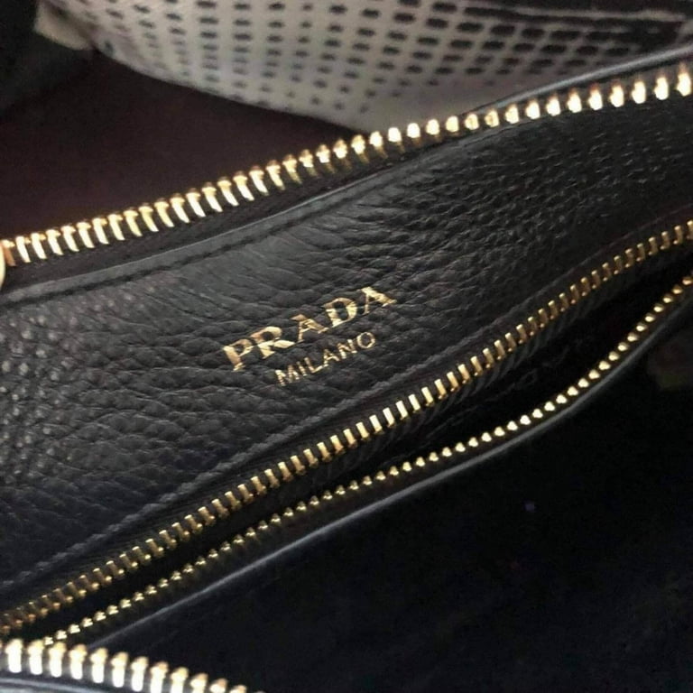 Prada Vitello Phenix Leather Crossbody Bag with Web Stripe Prada Vitello Phenix Leather Crossbody Bag with Web Stripe