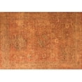 thumbnail image 1 of Ahgly Company Indoor Rectangle Oriental Orange Industrial Area Rugs, 2' x 4', 1 of 4