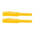 thumbnail image 1 of Marqueur Couverture, 2Pcs Crayon Charpentier Couverture ABS Long Nez pour la Graphie Noir, Orange, Rouge, Bleu, Jaune, Vert, 1 of 8