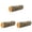 Brown 3 Packs, variant on Creative High Log Texture Column Wooden Pile Cushion Log Throw Pillow Cushion Log Cushion Pillow, 43 cm×13 cm, White