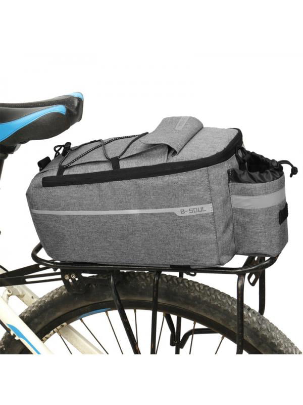 Bike Rear Tail Seat Pannier Bag Pouch Rack Trunk Shoulder Travel Pouch Bag 