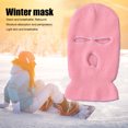 thumbnail image 3 of Invierno Cálido Ciclismo Capucha Máscara A prueba de viento Esquí Fleece Headgear (Rosa claro) Ndcxsfigh Nuevos Originales, 3 of 8