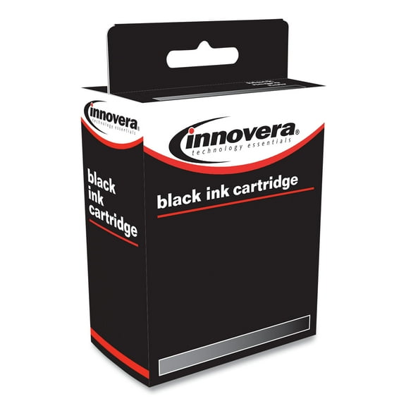Remanufactured Innovera Black Ink, Replacement for HP 62 (C2P04AN), 200 Page-Yield