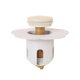 thumbnail image 2 of Filtro Universal para Lavabo con Tapón | Tapón para Fregadero con Control de Olores y Repelente | Filtro de Alcantarillado con Núcleo de Resorte | Diseño Antiobstrucción | Compatible con Cocina y, 2 of 6