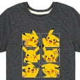 thumbnail image 3 of Pokémon - Pikachu Grid - Youth Short Sleeve Graphic T-Shirt, 3 of 5