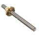 thumbnail image 1 of KAIYANG Eje guía de varilla roscada de acero inoxidable T8 de 8 mm con tuerca T8 para impresora 3D de 200 mm, 1 of 5