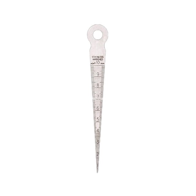 Engine measuring tool feeler gauge thickness measuring tool wedge-shaped triangle feeler gauge ,Easy Identification