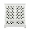 thumbnail image 3 of Delaney 2-Door 2-Drawer Cabinet, Distressed White, 3 of 9