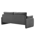 thumbnail image 5 of Modway Indicate Performance Velvet Sofa in Charcoal, 5 of 9