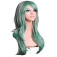 thumbnail image 2 of Glueless wigs, pre-plucked and pre-cut for beginners, women's synthetic lace front wigs, long wavy lace hairline with middle parting, suitable for daily parties, ready to wear in 3 seconds, 2 of 8