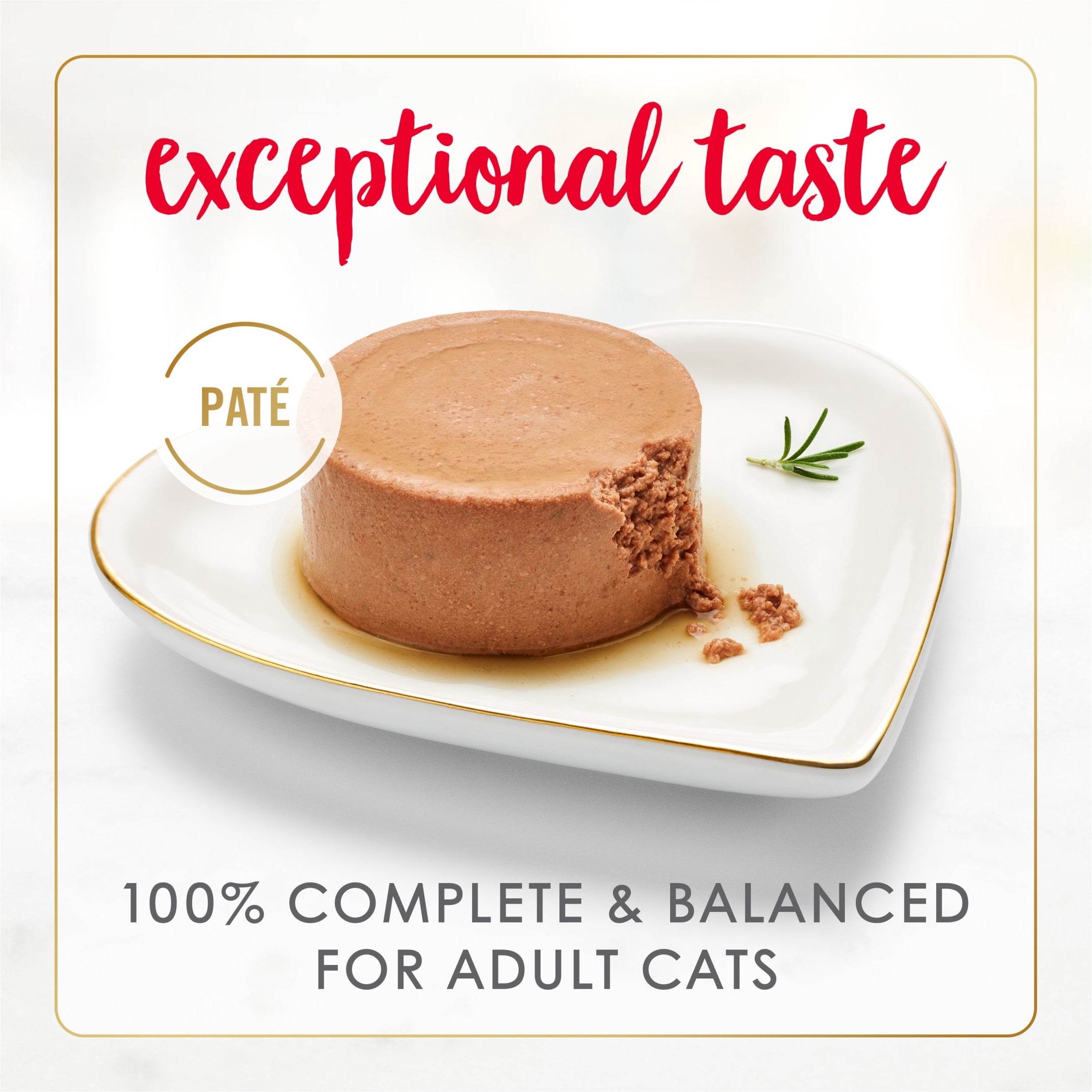 (12 pack) Purina Fancy Feast Tender Beef and Chicken Feast Classic Grain Free Wet Cat Food Pate, 3 oz, 24 Pack