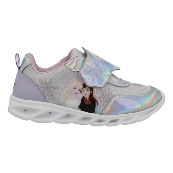 Tenis Niña Disney Frozen Licencia Deportivos Casuales plateado 18