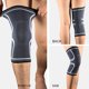 thumbnail image 5 of A1314 Rodillera de compresión elástica, transpirable, con diseño curvo, bien envuelta, para deporte, 5 of 5