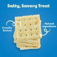 thumbnail image 3 of Westminster New England Style Saltine Cracker 0.26 oz | 2 Crackers Per Pouch - Pack of 50, 3 of 5
