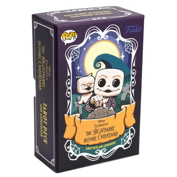 Funko: The Nightmare Before Christmas Tarot Deck and Guidebook, (Hardcover)