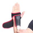 thumbnail image 3 of Wrist Brace - Carpal Tunnel Hand Compression Support Wrap for Men, Women, Tendinitis, Bowling, Sports Injuries Pain Relief - Removable Splint - Universal Ergonomic Fit, One Size, 3 of 4