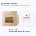 thumbnail image 5 of Recessed Led Wall Lamp Motion Sensor Stair Case Light Step Corridor Lighting, 5 of 14