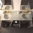 thumbnail image 4 of Randalco Tennesse 60" Modern Wood Bathroom Vanity Cabinet in Weathered Oak, 4 of 4
