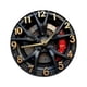 thumbnail image 4 of Reloj de Pared de Diseño Vintage, Reloj Colgante con Ruedas, Decoración Mecánica, Forma de Reloj, Madera, Material PP, para Sala de Estar, Cocina, Dor, 4 of 8