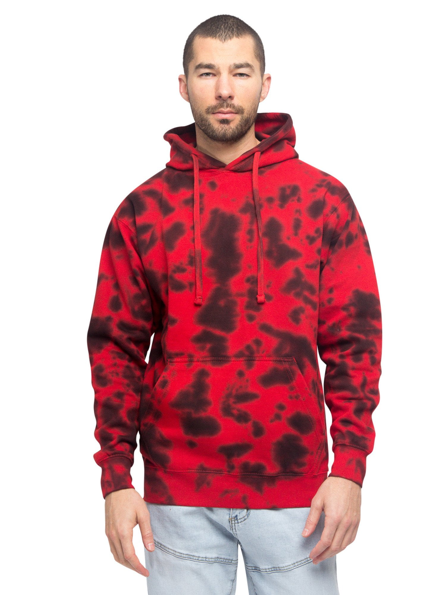 G-Style USA - G-Style USA Men's Sweatshirt Mineral Wash Tie Dye ...