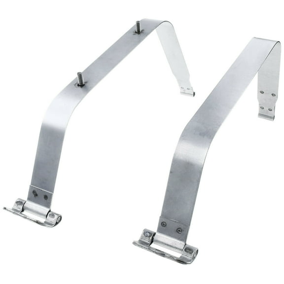 A-Premium Fuel Tank Straps Compatible with Toyota Sequoia 2005 2006 2007 V8 4.7L Sport Utility Petrol 2-PC Set