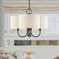 thumbnail image 5 of Livex Lighting - Solstice - 4 Light Chandelier in French Country Style - 18, 5 of 8