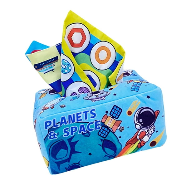 TISHITA Baby Tissue Box Toy Manipulative Pull Tissues Activities for