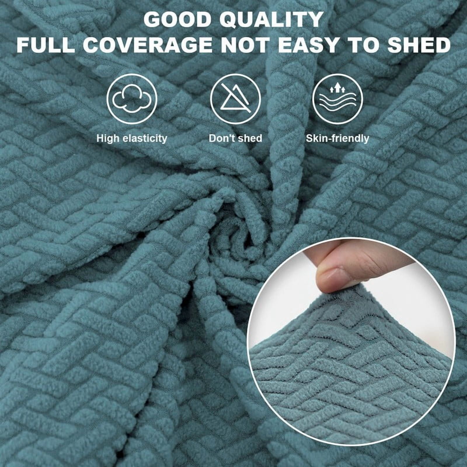 (Pack of 2) All-inclusive Car Front Seat Covers, Universal Auto Front Seats Protector Fits for Car, SUV, Truck, Blue