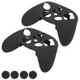 thumbnail image 2 of DEWIN 2pcs Antiskid Silicone Game Console Protection Gamepad Handle Grip for Xbox Series S X(Black ), 2 of 14