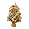 thumbnail image 3 of KLKCMS Xmas Mini Artificial Tree ,Small Xmas Artificial Tree Ornament ,Xmas Artificial with light, 3 of 9