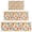 Pioneer Flower Floral-3, variant on Pioneer Flower Floral Print Pattern Kitchen Rugs Sets Of 3,Kitchen Runner Rugs Non Skid Washable,Decorative Kitchen Floor Mats for Kitchen,Sink,Laundry,17X30 Inch 17X47 Inch 17X59 Inch