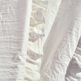 thumbnail image 5 of Lush Decor Reyna Solid Polyester Ruffle Throw, 60x50, White, Single, 5 of 5