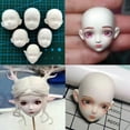 thumbnail image 2 of SPHET Human Face 3D Doll Epoxy Resin Mold Silicone Mould DIY Crafts Ornaments Mould, 2 of 19