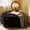 Black, variant on MOONMISS Round Ottoman with Storage and Reversible Tray, Upholstered Fabric Footrest Coffee Table for the Living Room, Bedroom, or Entryway,Camel