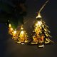 thumbnail image 4 of Guirnalda De Luz Interior - Alumbrado Navideño - Blanco Cálido 1,65 M 10 Para Árbol De Navidad O Interior - Alumbrado Navideño Kuyhfg Sin marca, 4 of 5