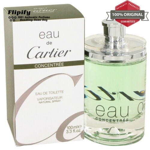 Eau De Cartier Cologne 3.4 oz Eau De Toilette Spray Concentree by Cartier For Unisex Walmart