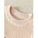 thumbnail image 2 of Suéter de punto infantil con bordado de letras de navidad-BEIGE-12M, 2 of 4