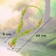 thumbnail image 3 of Collar mazo Orula verde Orishas Santería 47 cm 6 hilos, 3 of 7