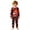 v-192Black216, variant on CAIVO Child Halloween Print Boy's 2 Piece Pajama Set O-Neck Long Sleeve Tops And Pants Sleepwear For Boys Comfortable Halloween Nightwear