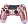 PS4 Wireless Controller Dual Vibration Game Joystick Compatible with PS-4/Slim/Pro Consoles - Rose Gold