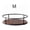 1Pc-M, variant on Kitchen Rotating Spice Rack Under Cabinet Organizer Countertop Seasoning Storage Rack for Spices Oil Salt Vinegar