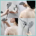 thumbnail image 3 of Seventy 5-Setting Magnetic Handheld Built-in Filtered Showerhead in Brushed Nickel (12158), 3 of 10