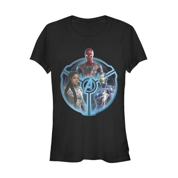 Junior's Marvel Avengers: Endgame Trio  Graphic Tee Black Large