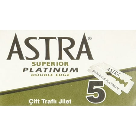 - Astra Superior Platinum Double Edge Razor Blades - 30 Ct