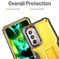 thumbnail image 3 of FITO For Moto G Stylus 5G 2022 Case, Phone Case with Screen Protector and Kickstand (Yellow), 3 of 7