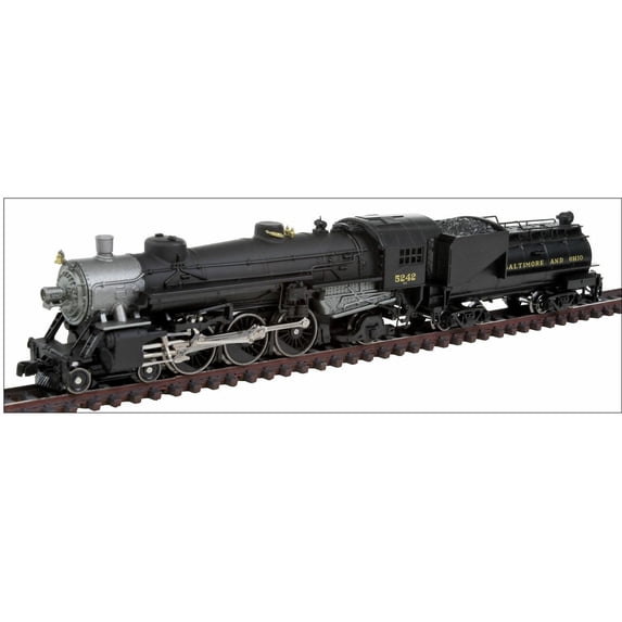 Model Power 874711 N Baltimore and Ohio USRA 4-6-2 Pacific with Tender-DCC