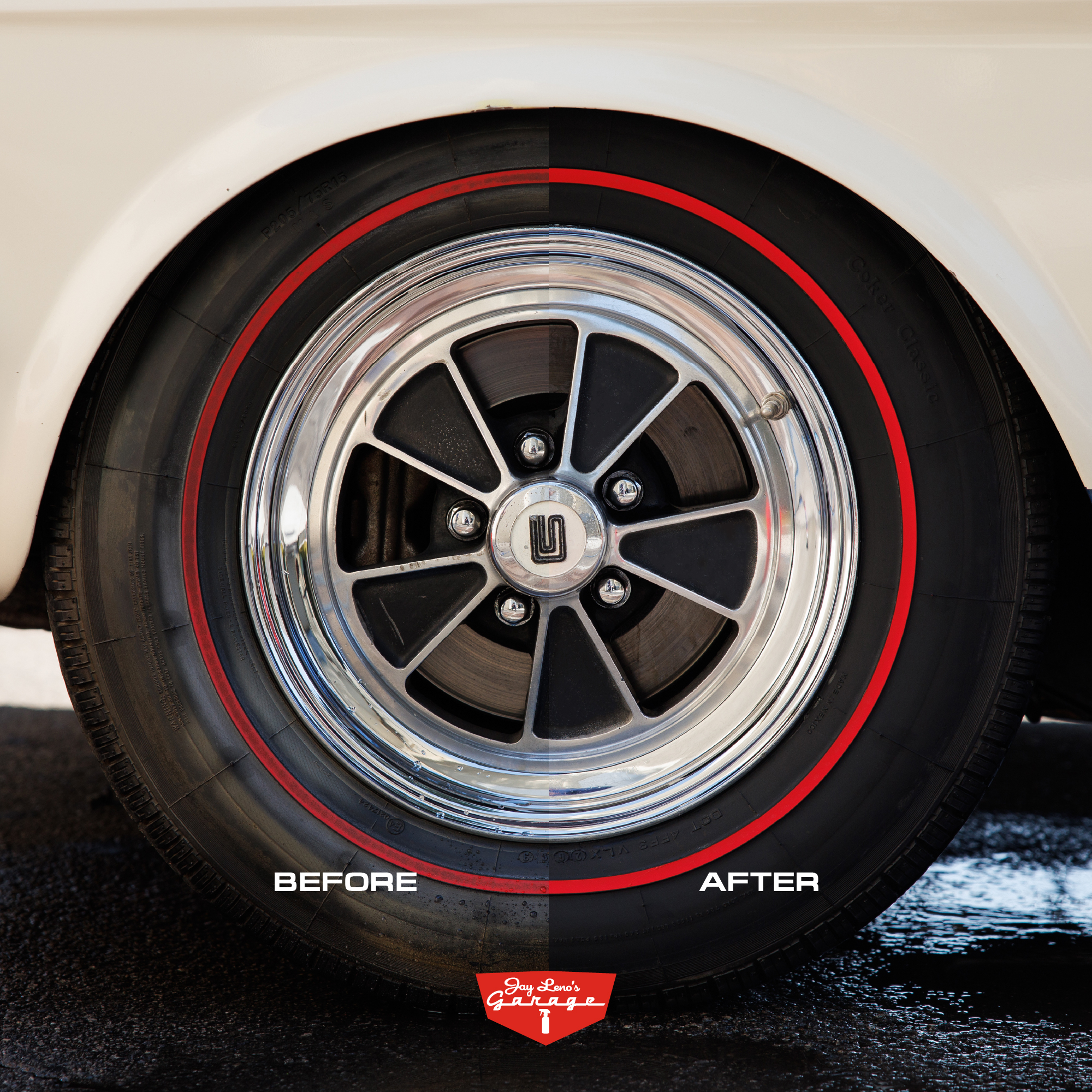 Jay Leno's Garage 11-Piece Car Detailing Kit with Ceramic Coating – Complete Wash, Dry, Tire & Wheel Set